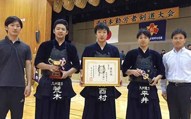 当社剣道部が西日本勤労者剣道大会で３位入賞！のイメージ