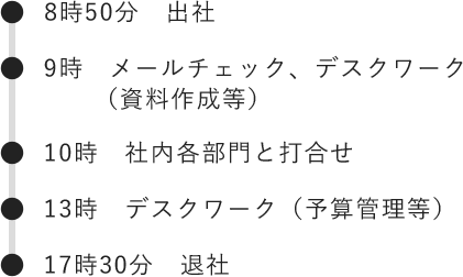 満畑1日のスケジュール内容