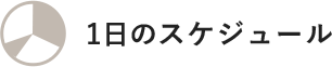 1日のスケジュール