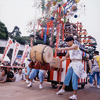 小倉祇園太鼓の写真