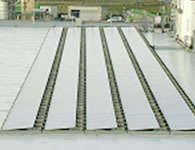 太陽光発電システム設置状況(出力:53kW)の写真