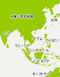 シンガポール事務所の地図