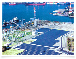 太陽光発電所の写真