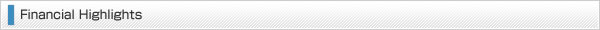 Financial Highlights