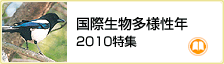 国際生物多様性年2010特集