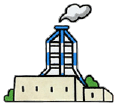 火力発電のイラスト