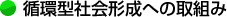 循環型社会形成への取組み