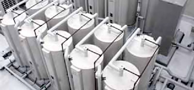 電気式給湯システムの写真