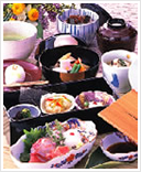 季節感あふれる料理の写真