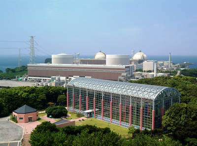 玄海原子力発電所の写真