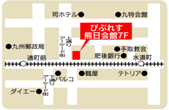 eキッチンくまもとの地図