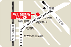 eキッチンスタジオの地図