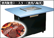 焼肉無煙ロースター(焼肉八輪※)の写真