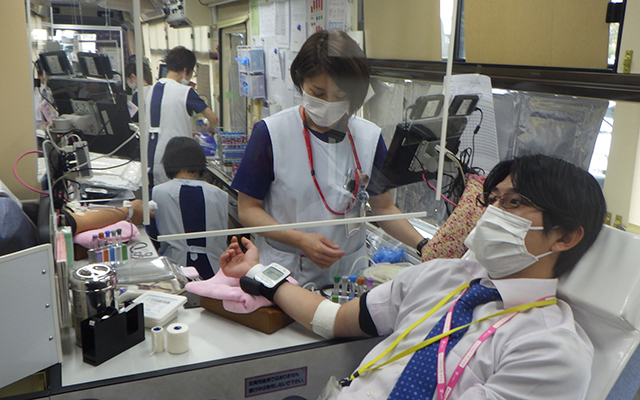 熊本支店建屋で献血活動を実施しました！のイメージ