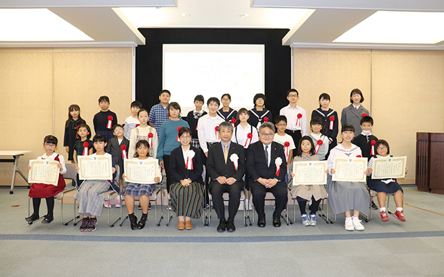 第４回九電みやざき小中学生絵画コンクールの表彰式を開催！！のイメージ