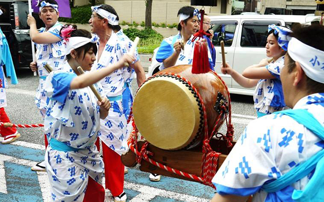伝統の祭り「小倉祇園太鼓」に参加しましたのイメージ