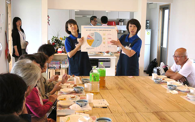 木山仮設団地で「料理講座＆交流会」を開催しましたのイメージ