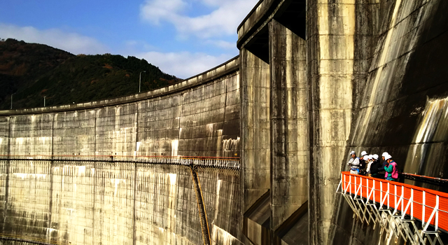 宮崎県のダムの写真