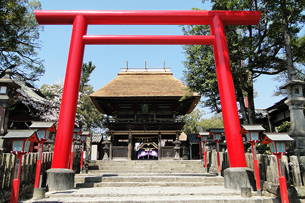県内初の国宝指定を受けた青井阿蘇神社の写真