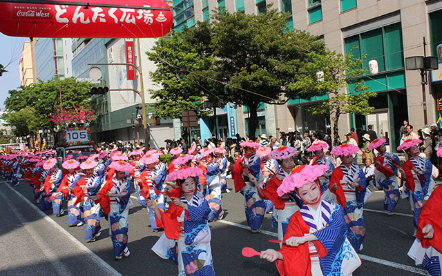 ｢どんたく｣に向けて街をきれいにのイメージ