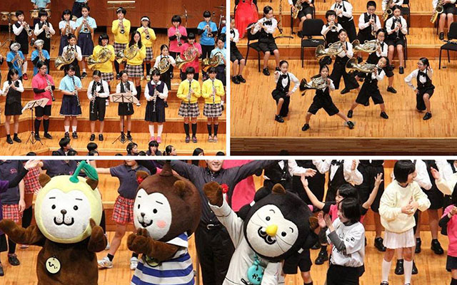 サプライズゲストも登場！小学生による笑顔あふれる演奏会のイメージ