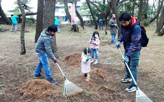 美しい「虹の松原」を守ります！のイメージ