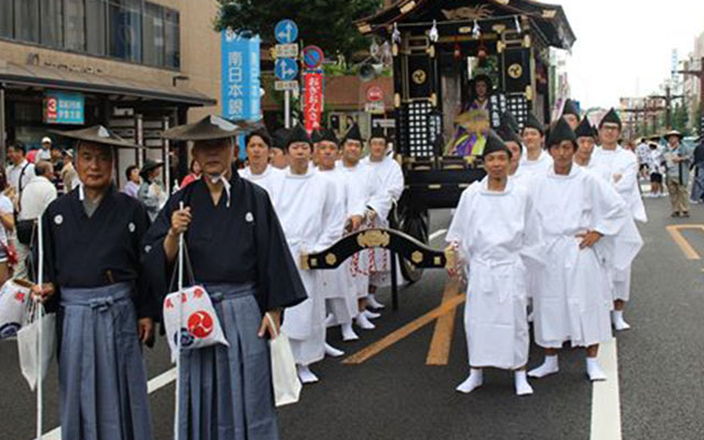 「おぎおんさぁ（八坂神社祇園祭）」に参加しましたのイメージ