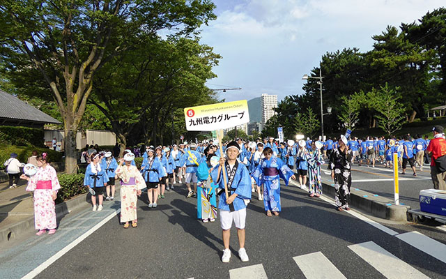 「百万踊り」で心はひとつに！のイメージ