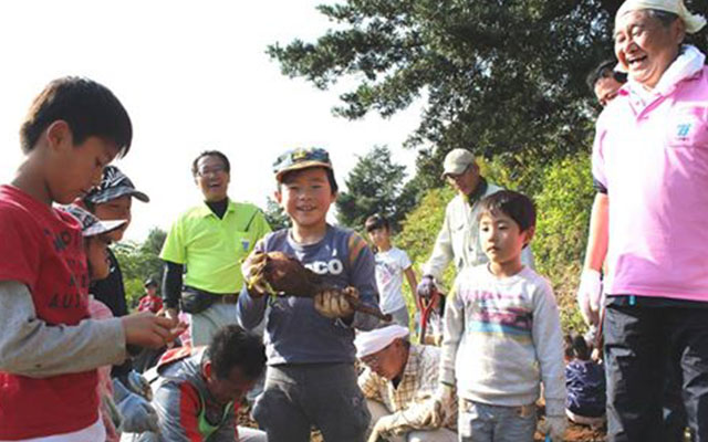 里山の自然を満喫しよう！のイメージ