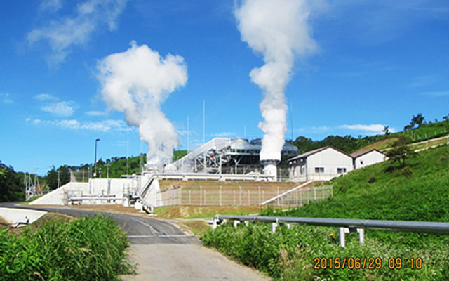 国内最大！地熱バイナリー発電所の運用を開始‐大分県九重町‐のイメージ