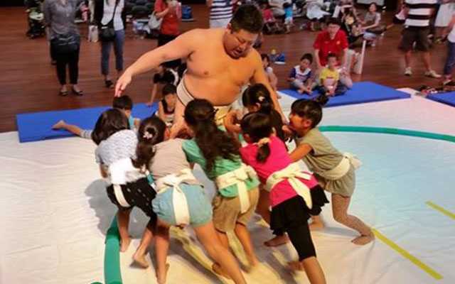 相撲教室 in JR博多シティ学校のイメージ