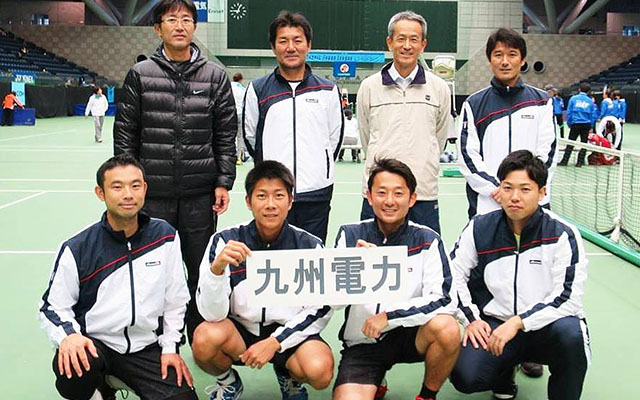 当社テニス部がテニス日本リーグに出場！のイメージ
