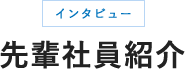 インタビュー 先輩社員紹介