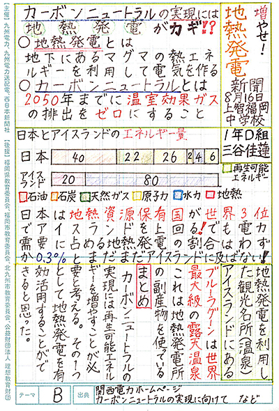 中学生の部