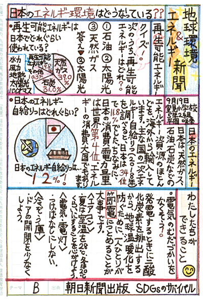 福岡市立室見小学校5年 平岡 咲季さん