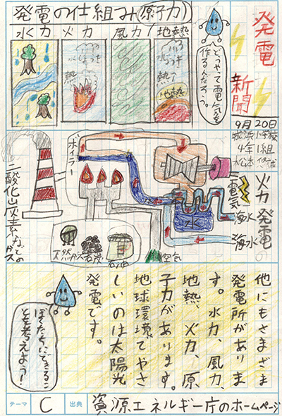 福岡市立城浜小学校4年 松本 悠誠さん