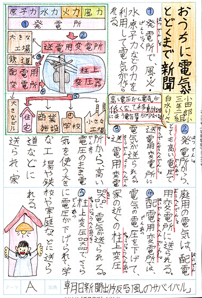 福岡市立小田部小学校3年 白水 梨紗さん