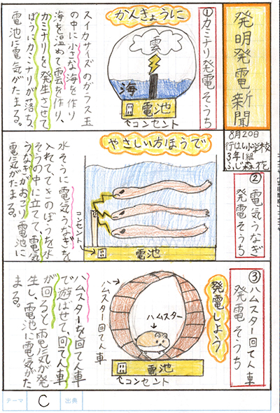 行橋市立行橋小学校3年 藤森 花さん