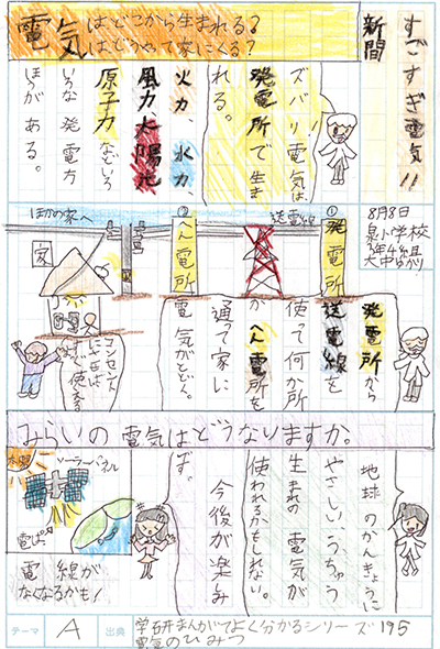 行橋市立泉小学校3年 大中 ゆかりさん