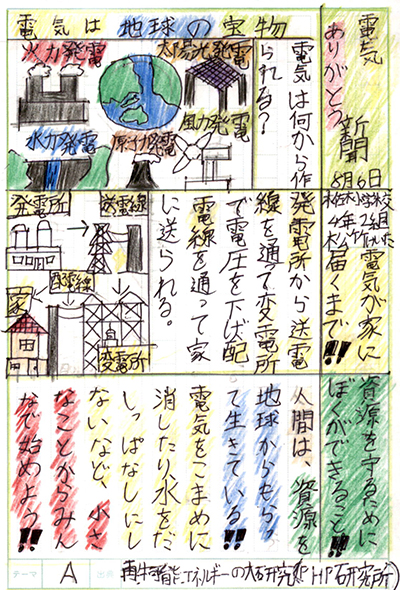 大木町立木佐木小学校4年 松竹 けいたさん