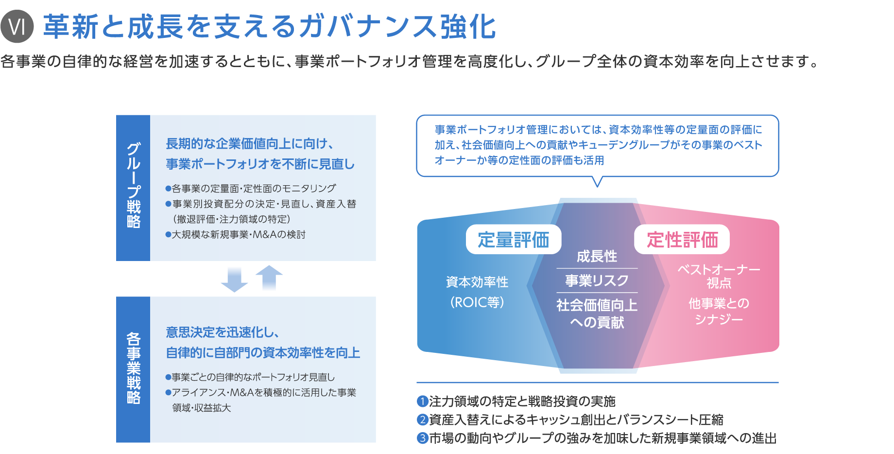 VI 革新と成長を支えるガバナンス強化