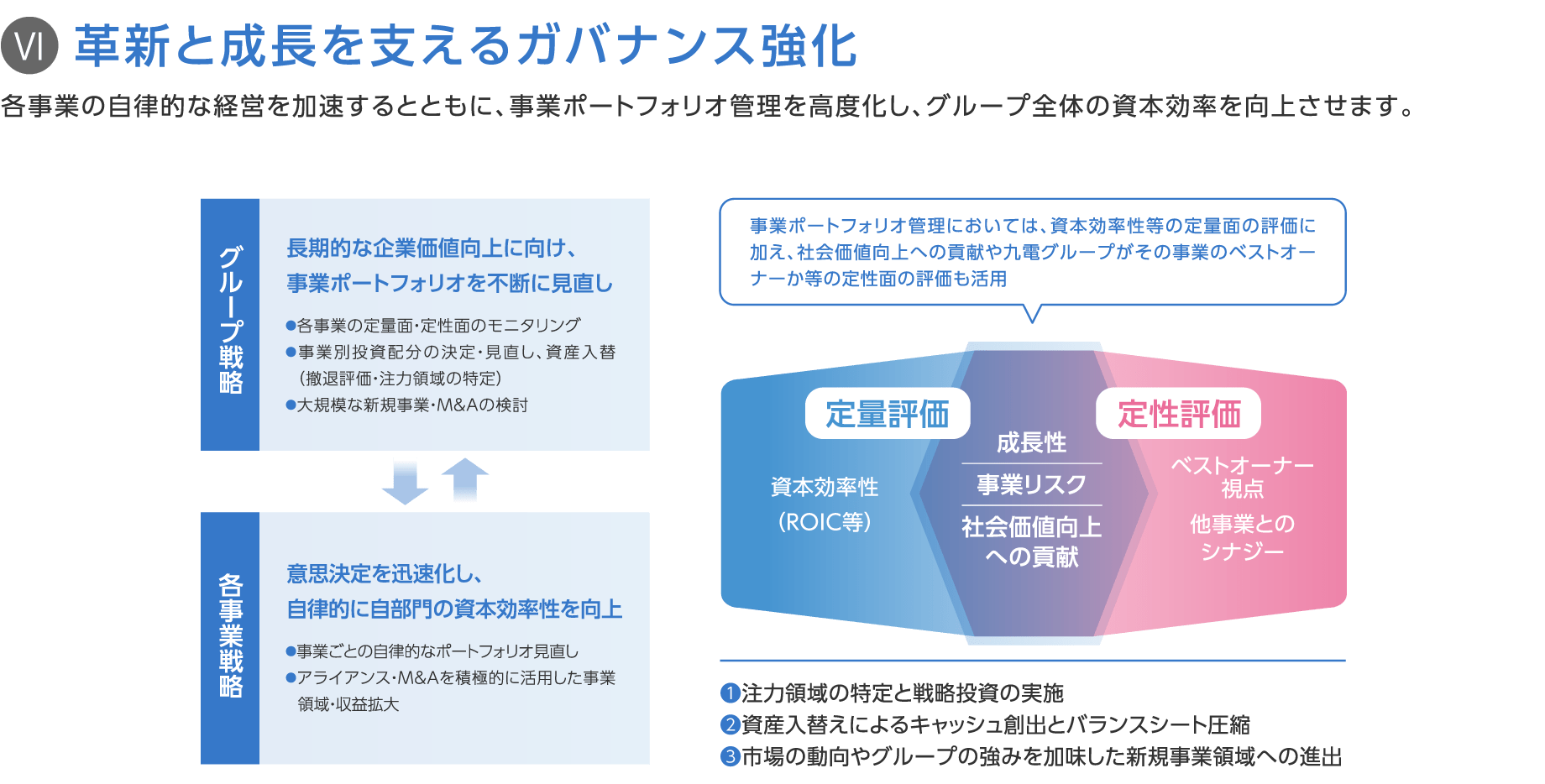VI 革新と成長を支えるガバナンス強化