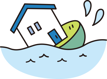 陸地が海に沈む！!