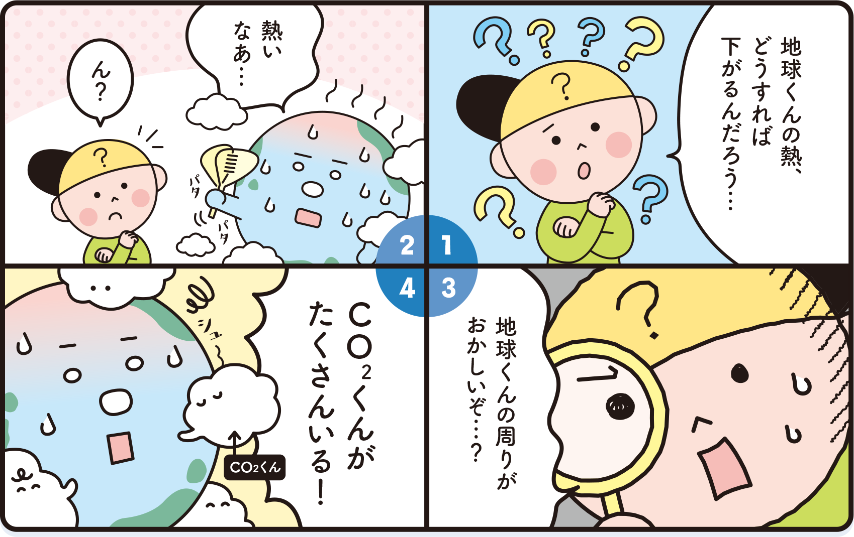 地球温暖化の原因は何? 地球温暖化の原因は何?