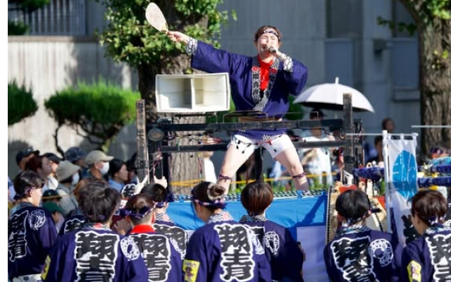 藤崎八旛宮例大祭に九電グループで参加しました