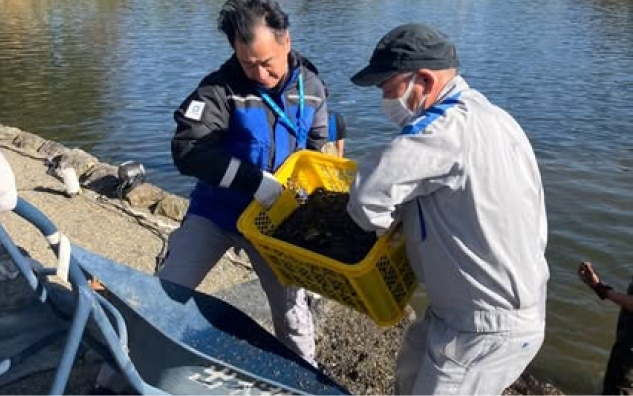 「水前寺成趣園・出水神社清掃活動」を行いました