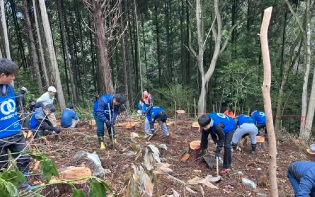 佐賀県鹿島市で「海の森」植樹祭を開催しました