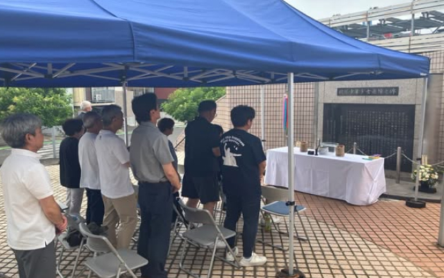  平和を願う取組み～被爆少年少女の慰霊祭を執り行いました～