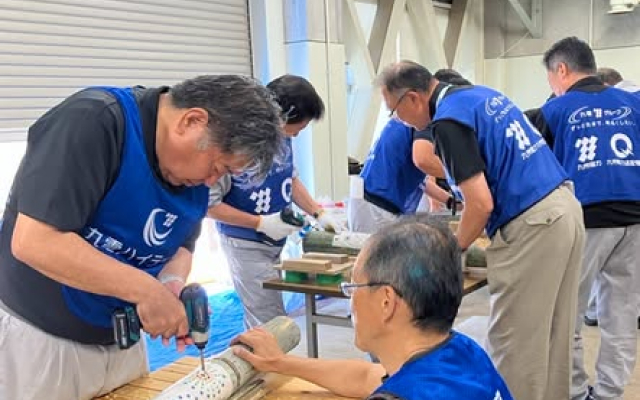 ”７.23竹灯りのつどい“に参加しました