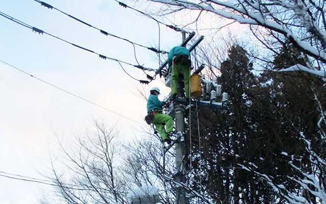 電気をお届けするためにのイメージ